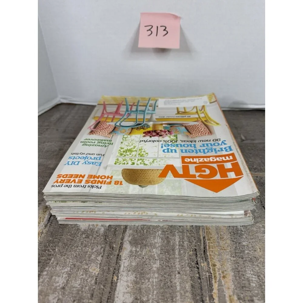 HGTV Magazine 9 Issues  Bundle 2025 #313 - Picture 9 of 11